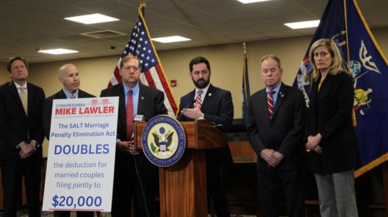 Congressman Lawler Introduces Legislation To Eliminate SALT Cap Marriage Penalty Construction 