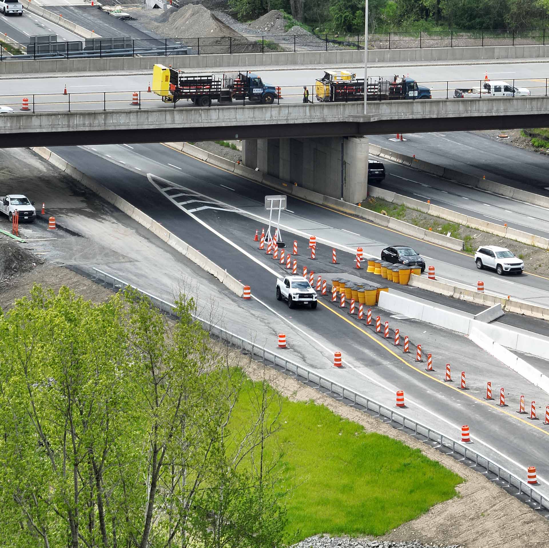 NYSDOT Update - Road & Bridge Work Advances At NY Rte. 17/Exit 122 in ...